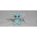 Plush axolotl, amphibian. Handmade soft toy. Buy axolotl softie, personalized plush.