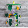 Baby mobile, tropical mobile. Kids room decor. Nursery decor.